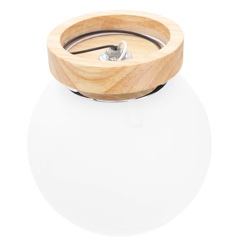 TEHAUX Einfache Deckenlampe für Korridorbeleuchtung und Schlafzimmer Hitzebeständig Modernes Design 15cm Synthetisches Material Einfache Montage für Innenbereich