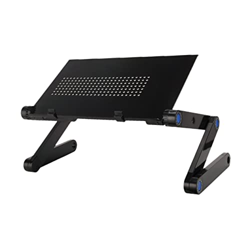 OSALADI Folding Laptop Desk Bed Study Table Ergonomic Design for Comfortable Use Bed Couch Floor Space-Saving Portable Lap Tray for Work Gaming