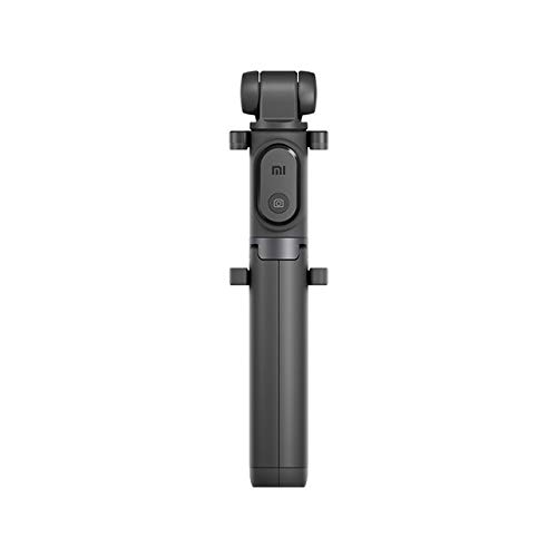 Selfie Sticks - for Xiaomi Tripode Selfie Stick Foldable Tripe Mi Monopod Shutter Holder Tripod Selfi Bluetooth Wireless Ios Android Phone Sticker (Black)