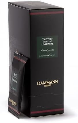 DAMMANN FRERES - L'Oriental Green Tea - 24 wrapped crystal enveloped tea bags