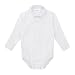 iEFiEL Infant Baby Boys Long Sleeves Gentleman Romper Jumpsuit Formal Dress Shirt Bodysuit White 24 Months