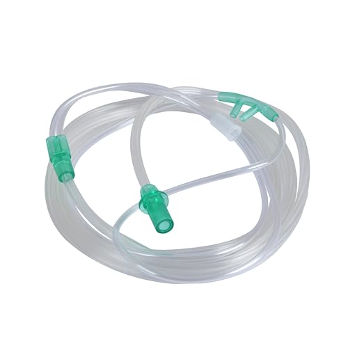 Image of Nasal Cannula for Oxygen with Soft Touch, Universal Connector for Adults, Supply Hose for Concentrators & Nebulizers, Nasal Cannulae Oxygen Pipe (5 Meter, Pack of 1)
