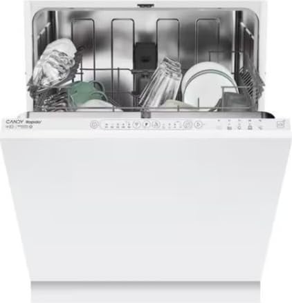 CIMC E0W 3E53 RapidO' – Lavavajillas empotrable 60 cm, 13 cubiertos, totalmente retráctil, clase energética C