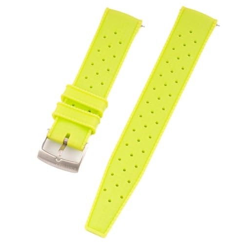 StrapHabit �N�C�b�N�����[�X�g���s�J���X�^�C��FKM���o�[�E�H�b�`�X�g���b�v�o���h 18mm 19mm 20mm 21mm 22mm (���[���O���[�� 21mm)