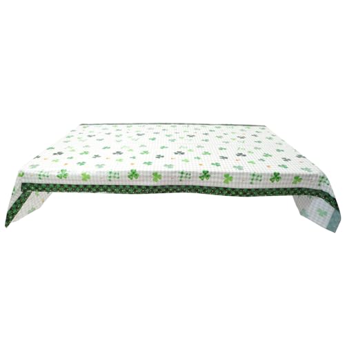 Nappe St. Patrick MAGICLULU lot de 5 en PE décor de table trèfle - 8