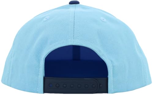 Image of KBETHOS Classic Snapback Hat Blank Cap Underbrim Cotton Wool Blend Flat Visor Adjustable Unisex