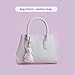 Leather Bunny Charm for Handbags, Purses, Totes, Keychains and Cars Handmade with Alran Sully Goatskin (Leather strap)