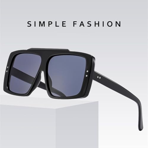 Fashion Sunglasses Woman Sun Glasses Female Big Frame Gradient Lens3