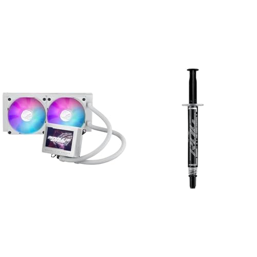 Image of Bundle of ASUS ROG Ryujin III 240 ARGB WHT All-in-one Liquid CPU Cooler + ASUS ROG RG-07 Performance Thermal Paste KIT