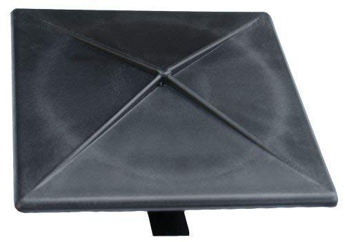 5.5 Inch (5-1/2”) OD Square Black Light Pole Top Cap |-picture-12