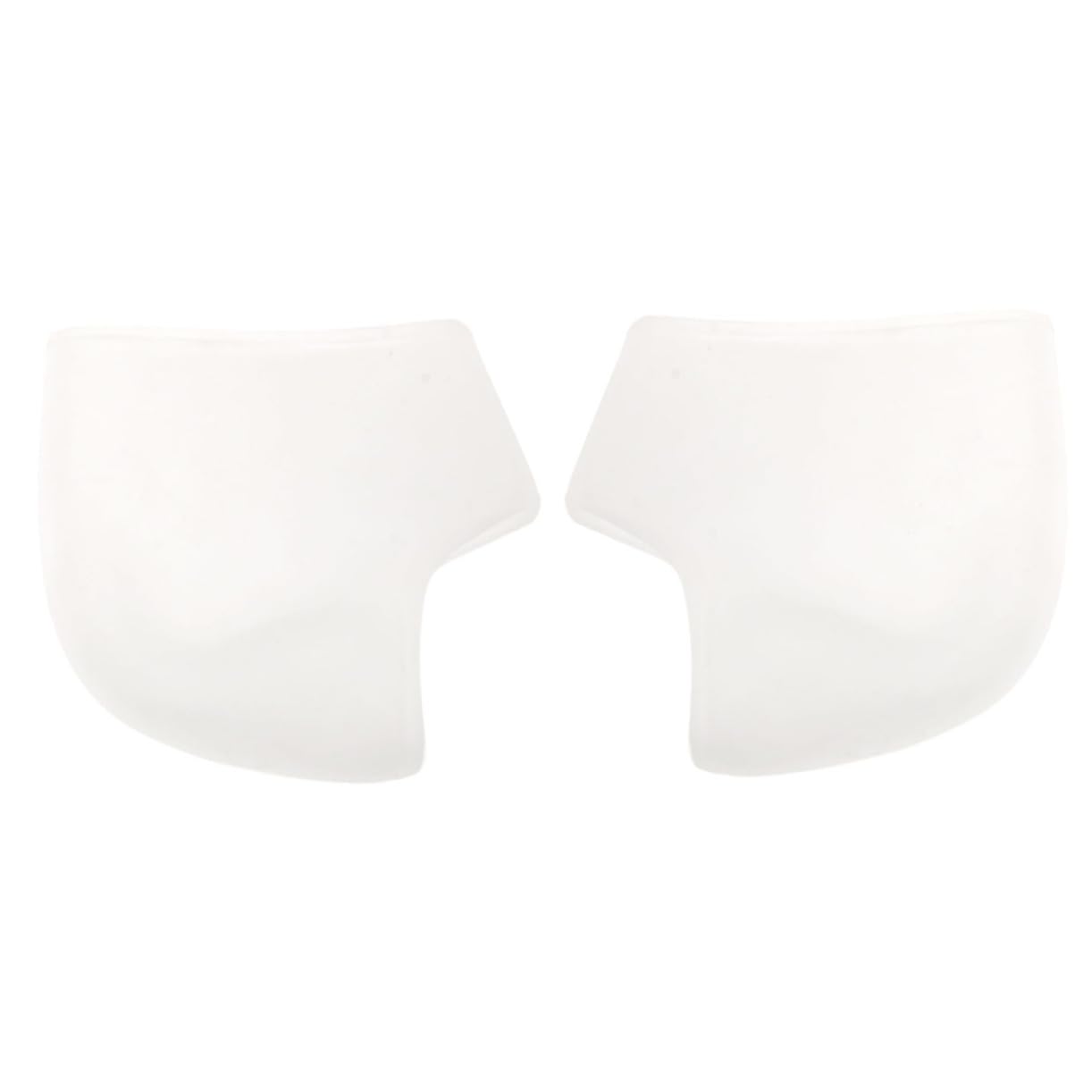 SOESFOUFU Silicone Gel Socks Heel Socks for Foot Care Moisturizing Heel Protectors Prevention Large Size Reusable and Washable