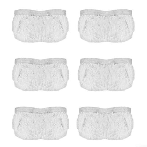 Almohadillas de repuesto para fregona Polti- Vaporetto- Smart 100, almohadillas de microfibra para limpieza de suelos, paños reutilizables lavables para pisos duros, paquete de 6