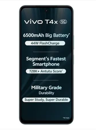 New Year Sale Vivo T4X 5G (Glacial Teal, 256 Gb) (8 Gb Ram) 8 New Year Sale Vivo T4X 5G (Glacial Teal, 256 Gb) (8 Gb Ram)