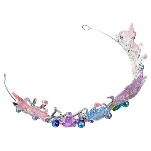 Tiaras de concha marina BETOOKY accesorio versátil niñas adultos fiestas