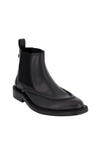 KARL LAGERFELD Men's Chelsea Moctoe Boot Combat