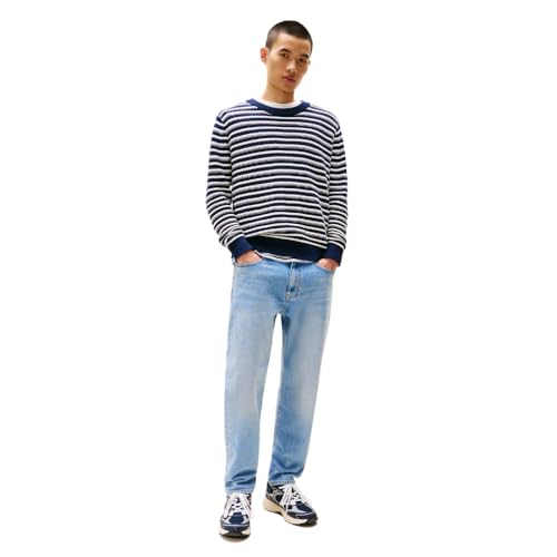 Tommy Jeans Men's Relaxed Tapered Stretch Jeans3