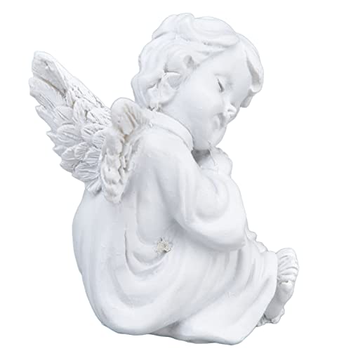 Estatua de Querubín Blanco para Decoración miniatura 7