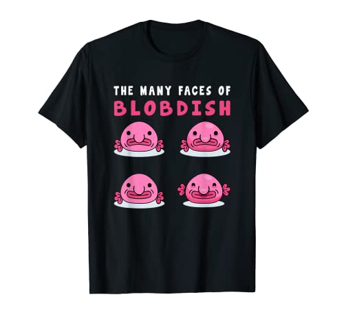 Las muchas caras de la camisa Blobfish Camiseta