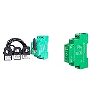 Zamel Supla N MEW-01 3-phasig Internet Energiemonitor WI-FI3F &amp; Supla Zamel subtil universell einfach zu konfigurieren Datenübertragung solide kompakt einfach zu bedienen WiFi-Impulszähler LIW-01 Grün