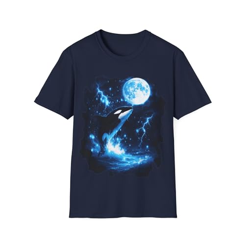 T-shirt graphique Orca idée cadeau originale pour passionné du monde marin