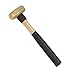 American Hammer AM5BRWG Brass Alloy Metal Fabricating Hammer, 5 lb, 3.25" Height, 2.5" Width, 22" Length