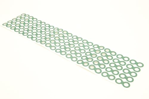 1S 2S 3S 4S 5S 6S Isolatoren zum Löten Herstellen von Batteriepacks 18650 Ringe Professionelle Isolierung für Batteriepacks Isolator selbstklebend Dreieck, Rechteck, Reihe 2S-60-Stück-Standard