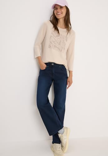 Cecil Shirt mit Schmucksteinen Oat Milk beige XXL – Ansicht 2