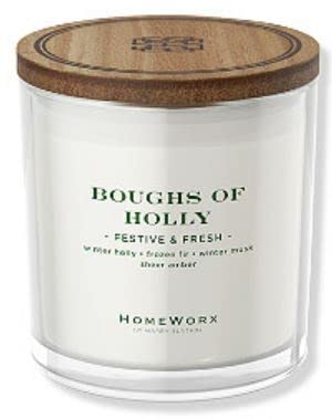Homeworx by Harry Slatkin Boughs of Holly 3 Wick Candle 14 oz.