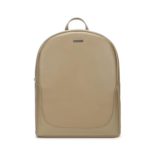 Image of Fastrack Backpack For Women | 11-Inch Tablet Compartment | Faux Leather Casual Backpack With Utility Pockets & Webbing Strap