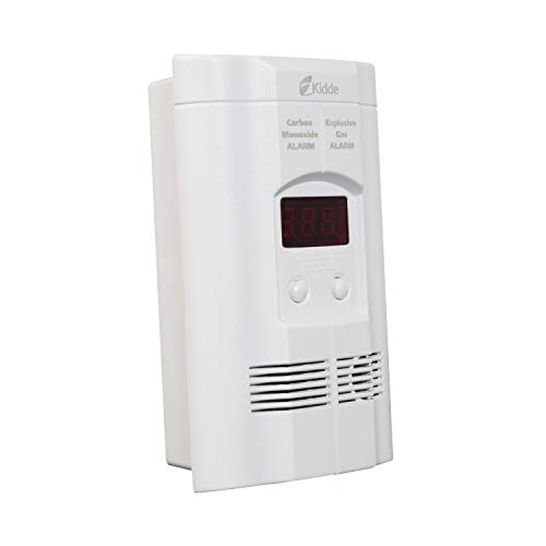 Kidde AC Plug-In Carbon Monoxide and Explosive Gas Detector Alarm | Nighthawk Sensor Technology | Model # KN-COEG-3