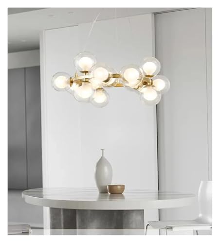Lampe en verre moderne suspendue luminaire décoratif d'exception