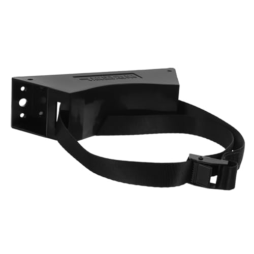 OKUMEYR Gas Bottle Holder Wall Mount Cylinder Bracket Wall Mounted Cylinder Bracket Propane Tank Stand Propane Gas Cylinder Propane Tank Mount Wall Gas Cylinder Bracket Black Polyester