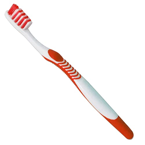 Toothbrushes-x-4-Family-Bulk-Pack-4-Colours-for-Adults-Medium-Soft-Bristles