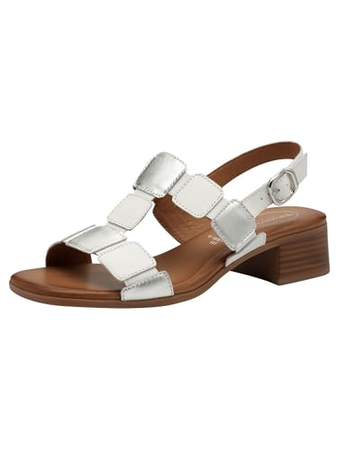 Mules femme cuir Tamaris Comfort : sandales à plateformes confortables