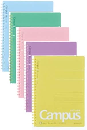 Amazon コクヨ キャンパス ソフトリングノート A5 中横罫 ドット入り罫線 カットオフ 5柄 ス S131bt B G P V Y 5柄5冊組み ノート 文房具 オフィス用品 Amazon コクヨ キャンパス ソフトリングノート A5 中横罫 ドット入り罫線 カットオフ 5柄 ス S131bt B G P V Y 5柄5冊組み ノート 文房具 オフィス用品