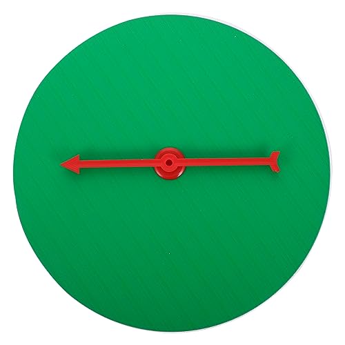 Toddmomy Prize Rotating Plate Fun Game Turn Board for Parties Classroom Activities Events Smooth Spinning Pointer Prize Sections Party Prop for Celebrations