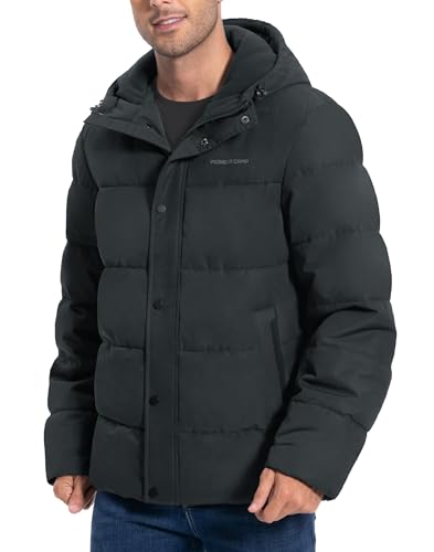 Pioneer Camp Men's Waterproof Insulated Winter Puffer Coat