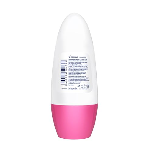 Image of Rexona Powder Dry Roll-On Motion Activated Deodorant for Women | 72-Hour Freshness | MotionSense Technology | Alcohol-Free & Gentle on Skin | 45 ML
