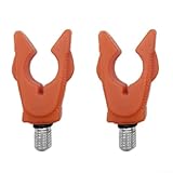 Ions antidérapants pour cannes à pêche : cette tête de support de canne à pêche à la carpe dispose d'une poignée en silicone antidérapante qui sécurise fermement votre canne tout en évitant tout dommage potentiel de peinture lors de l'utilisation.
