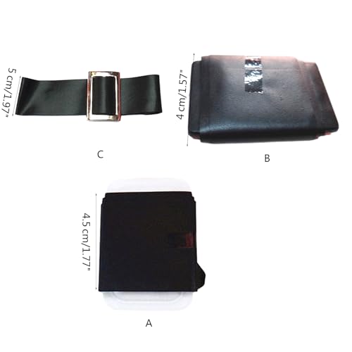 Santa Waist Belt Plastic Adjustable Christmas Santa Waist Belt Decoration Santa Belt for Cosplay Party4