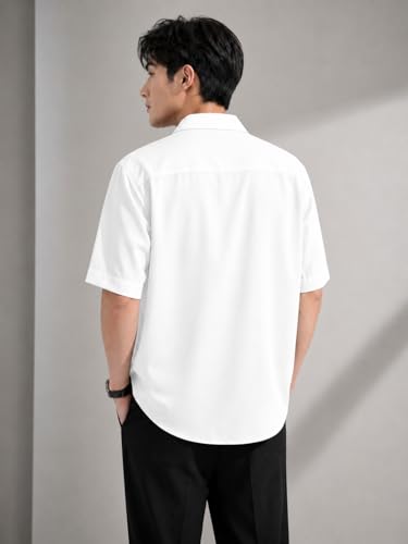 Image of GRECIILOOKS Men's Lycra Blend Regular Fit Tshirt | Mens TShirt's | Polo T- Shirt for Mens | Half Sleeve Polo Neck Tshirt for Men (Available in Plus Sizes)