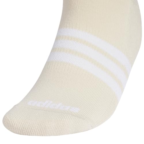 Image of adidas Cushioned No Show Socks 3-Pairs Durable & Comfortable