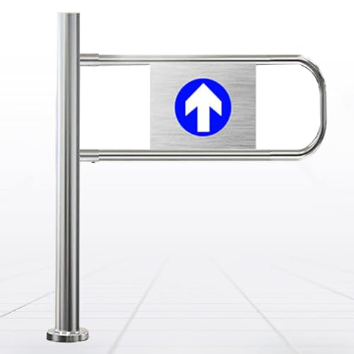 Portail battant à Rebond Automatique, Porte d'entrée à Sens Unique pour la sécurité et Les Zones à Fort trafic dans Les supermarchés et Les bibliothèques