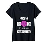 Photo Gallery donna cheerleading squad regali orgoglioso mamma di un cheerleader senior maglietta con collo a v Photo Gallery donna cheerleading squad regali orgoglioso mamma di un cheerleader senior maglietta con collo a v