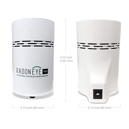 Ecosense RD200P RadonEye Pro, Certified Digital Radon Monitor for Professionals, Easy Report Generation, User Friendly App,Dashboard,Report All-in-One Package - Image 4