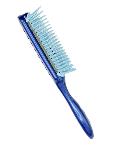 YS Park Pro - Spazzola lisciante ad aria diritta, agli ioni, T09, blu di YS Park
