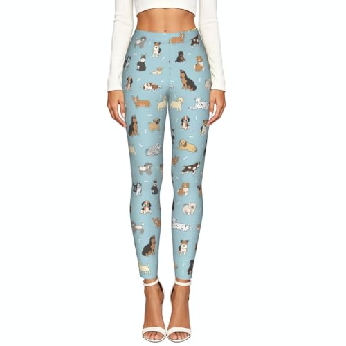 Leggings elásticos de longitud completa con estampado original 2