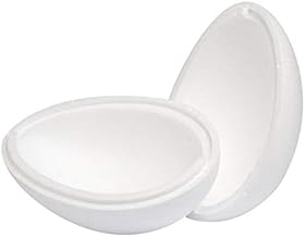 Grand Oeuf polystyrène, 20 cm, séparable, densité supérieure, à customiser pâques
