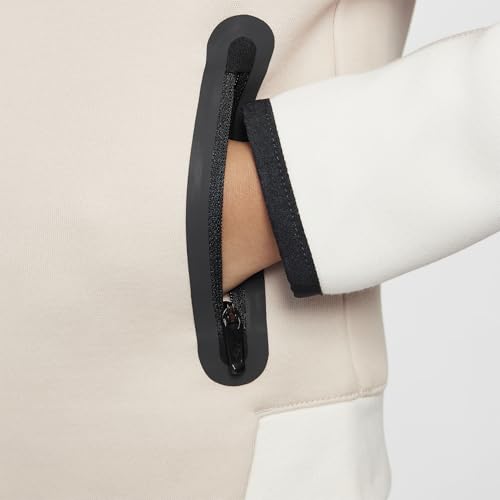 Nike Sportswear Tech Fleece Full-Zip Set Toddler 2-Piece Hoodie Set (76L050-X27, Light Orewood Brown)3