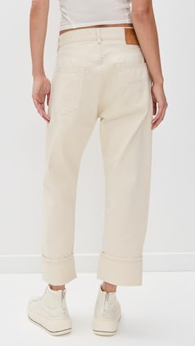 R13 Women's Cuffed X-Boyfriend Jeans3